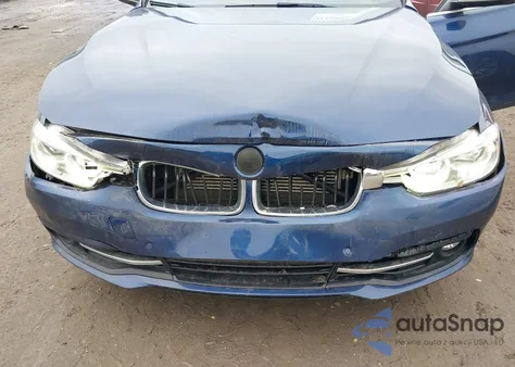 2017 BMW 330E Iperformance из США, поврежденный, VIN WBA8E1C35HA029321